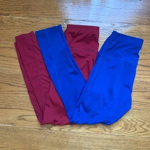 SOLD Neleus High Waist Yoga Pants (2-count)